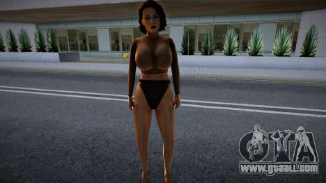 Woman in underwear for GTA San Andreas