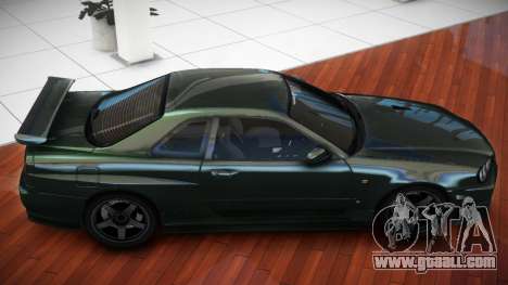 Nissan Skyline R34 GT-R V-Spec for GTA 4