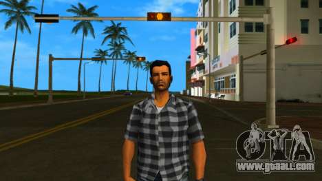 Tommy in plaid shirt for GTA Vice City