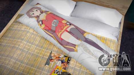 Konosuba Dakimakuras (Body Pillow) Megumin for GTA San Andreas