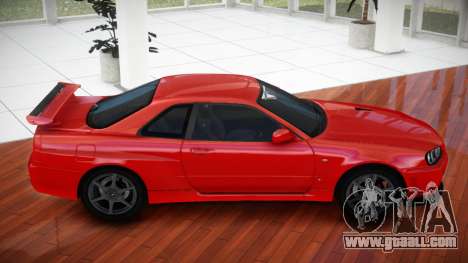 Nissan Skyline GT-R R34 QX for GTA 4