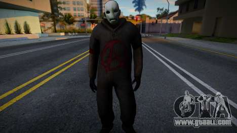 Anarky Thugs from Arkham Origins Mobile v2 for GTA San Andreas