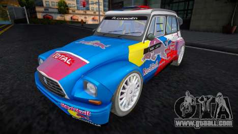Citroen Dyane WRC Edition for GTA San Andreas