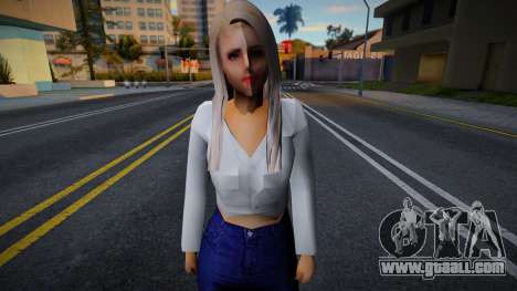 Girl in plain clothes v13 for GTA San Andreas