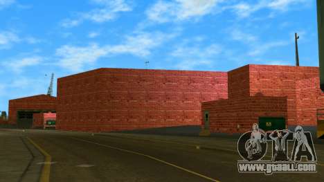 Old Docks with New Textures for GTA Vice City