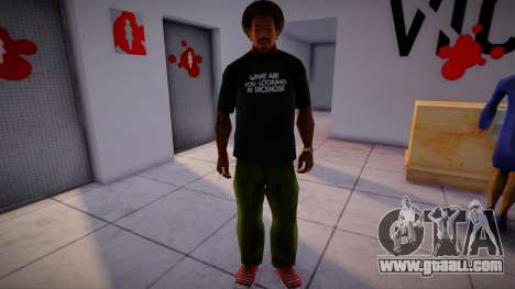 Teen Wolf What Are You Looking At Shirt Mod for GTA San Andreas