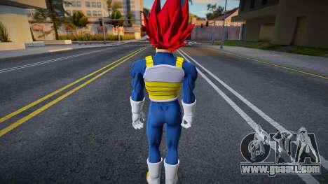 Vegeta (Broly Movie) from Dragon Ball Super v4 for GTA San Andreas