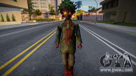 Izuku Midoriya of My Hero Academia Halloween for GTA San Andreas