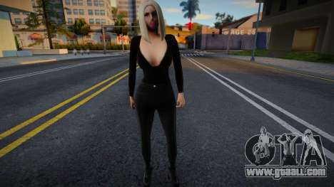 The Girl in Black for GTA San Andreas