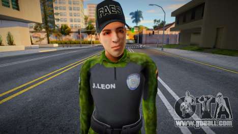 Soldier from FAES V1 for GTA San Andreas