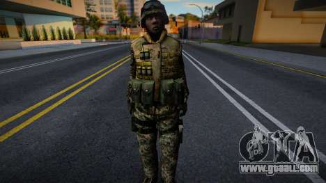 U.S. Soldier from Battlefield 2 v5 for GTA San Andreas