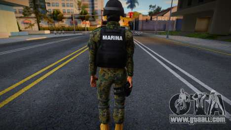 Mexican soldier from the TV series El Chapo for GTA San Andreas