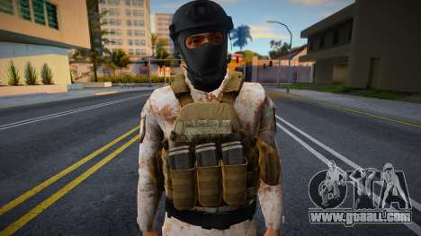 Mexican soldier from AIC GMM for GTA San Andreas