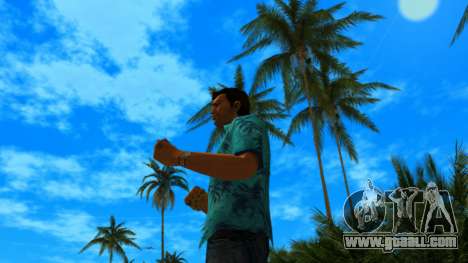 Gold Brass Knuckles HD for GTA Vice City