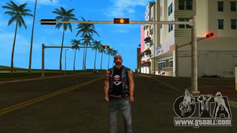 Zombie Biker for GTA Vice City