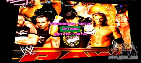 WWE Raw Backgrounds for GTA Vice City