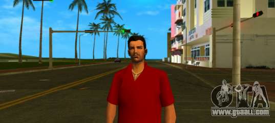 Tommy Camicia Bordeaux for GTA Vice City