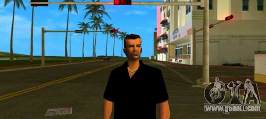 Tommy's new shirt and hairstyle for GTA Vice City