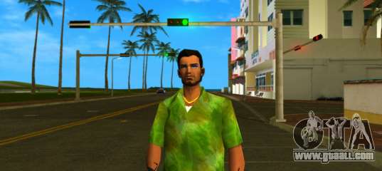 Green T-Shirt Tommy for GTA Vice City