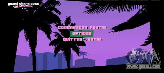 Vice City Stories Menu Mod for GTA Vice City