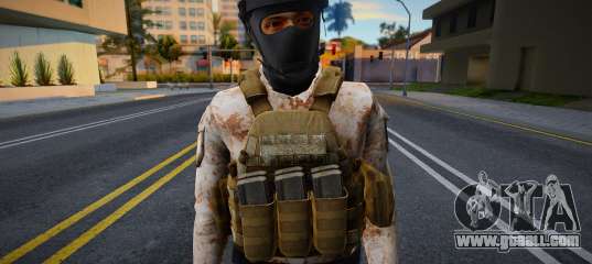 Mexican soldier from AIC GMM for GTA San Andreas