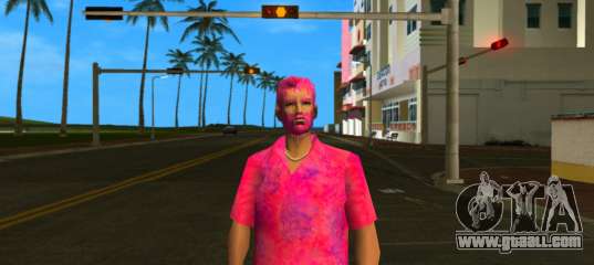 Tommy - pink style for GTA Vice City