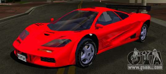 Mclaren F1 Le Mans for GTA Vice City
