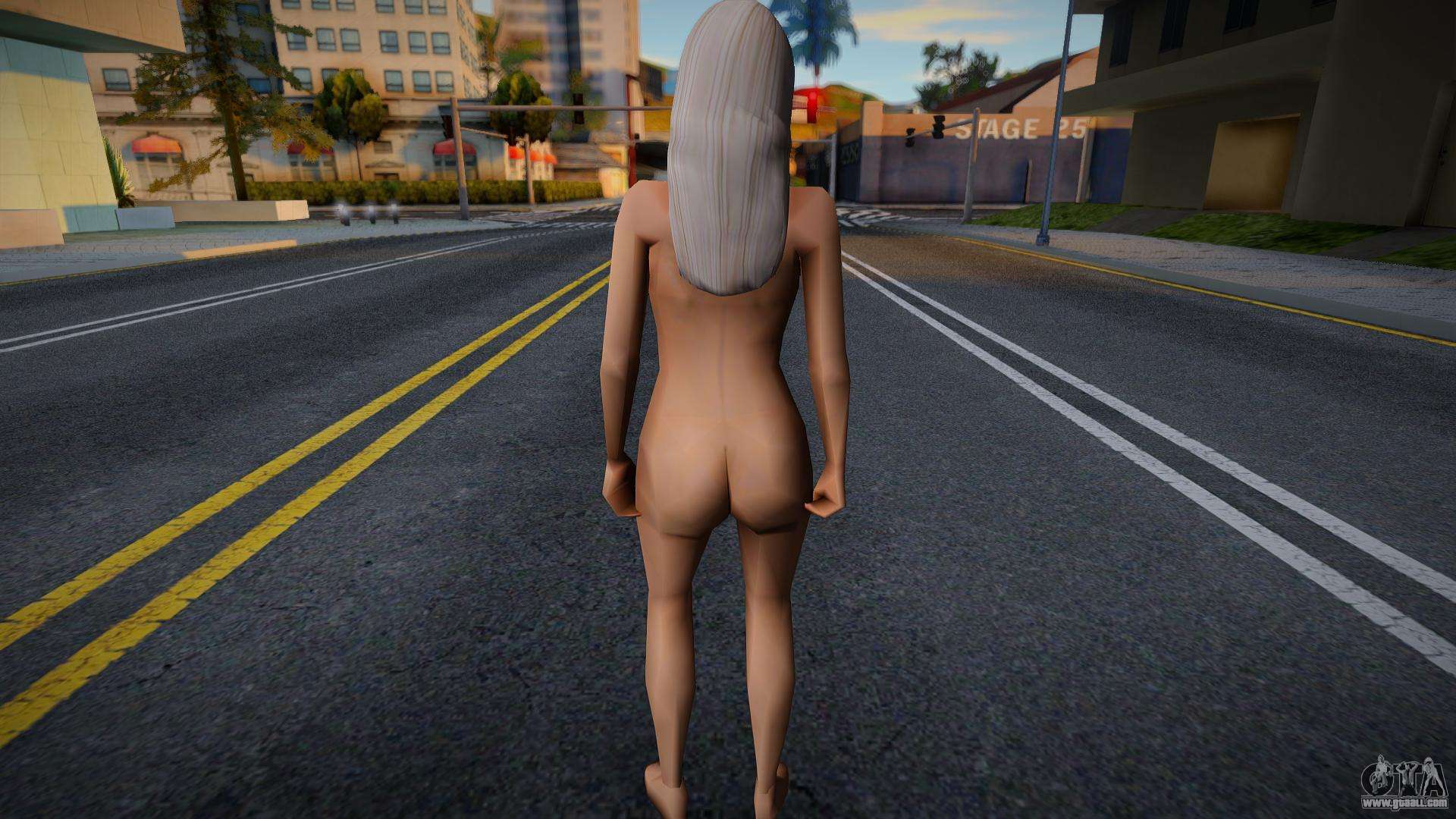 Naked girl v1 for GTA San Andreas