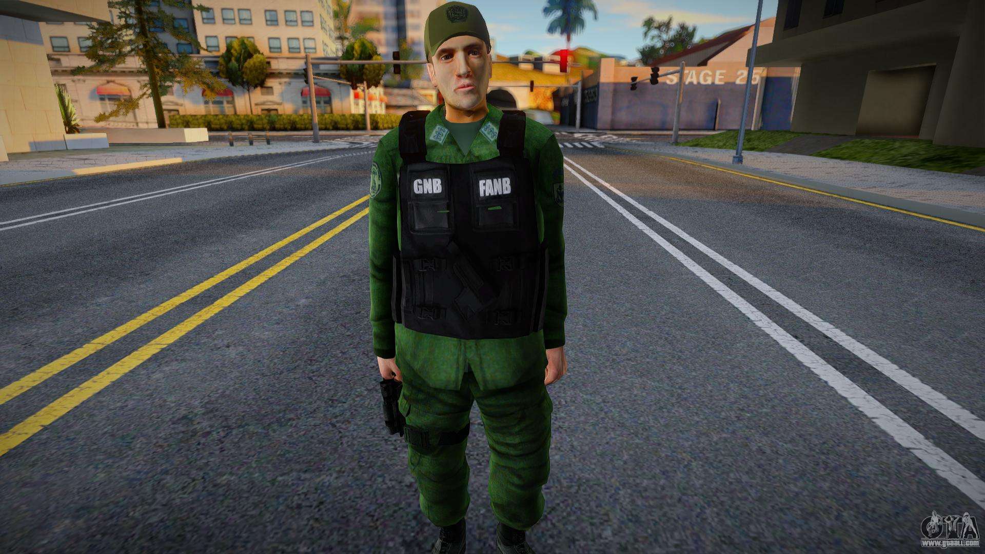 Venezuelan National Guard V2 for GTA San Andreas