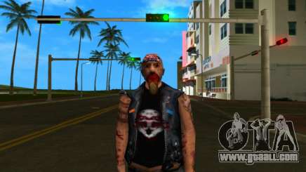 Zombie Biker for GTA Vice City