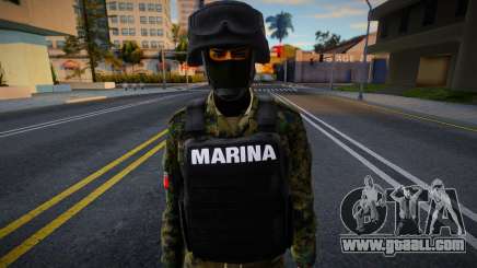 Mexican soldier from the TV series El Chapo for GTA San Andreas