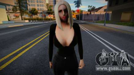 The Girl in Black for GTA San Andreas