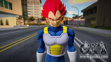 Vegeta (Broly Movie) from Dragon Ball Super v4 for GTA San Andreas