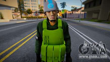 Employee from Policía Naval for GTA San Andreas