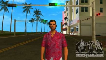 Tommy in pink T-shirt for GTA Vice City