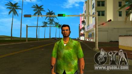 Green T-Shirt Tommy for GTA Vice City