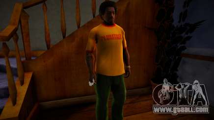Scott Pilgrim Vs. The World PLUMTREE Shirt Mod for GTA San Andreas