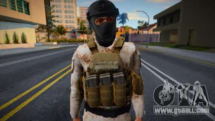 Mexican soldier from AIC GMM for GTA San Andreas