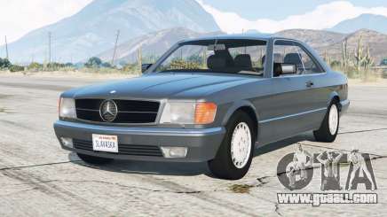 Mercedes-Benz 560 SEC (C126) 1985〡add-on for GTA 5