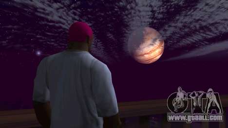 Planet instead of Moon v4 for GTA San Andreas