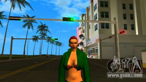 Maria Letore Open Shirt N Fitness Skin for GTA Vice City
