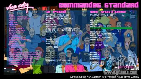 Vice City Art Menu for GTA Vice City