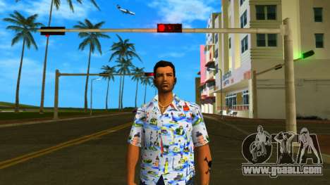 Tommy in a vintage v9 shirt for GTA Vice City