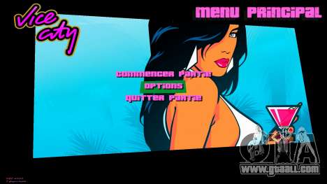 Definitive Edition style menu for GTA Vice City