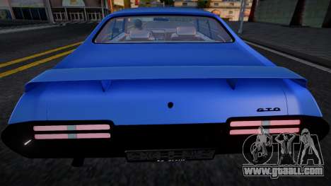 Pontiac GTO (Vanilla) for GTA San Andreas