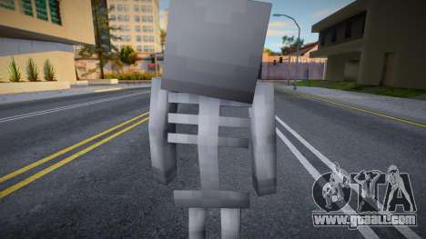[Minecraft] Skeleton for GTA San Andreas