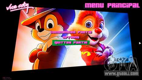 Chip and Dale Menu v1 for GTA Vice City