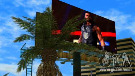 Roman Reigns 2K Game for GTA Vice City