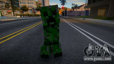[Minecraft] Creeper for GTA San Andreas