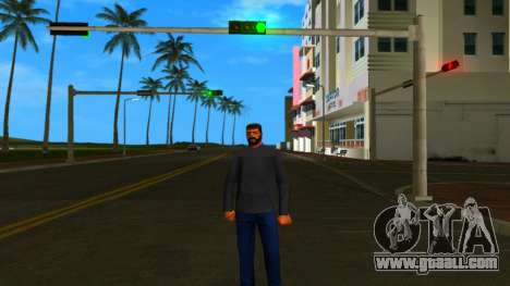 Old Man With Grey Shirt for GTA Vice City